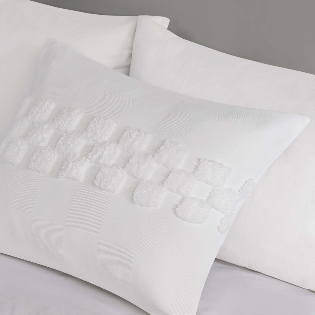 Elzid Off-White King Comforter Set - Thumbnail - Image 9