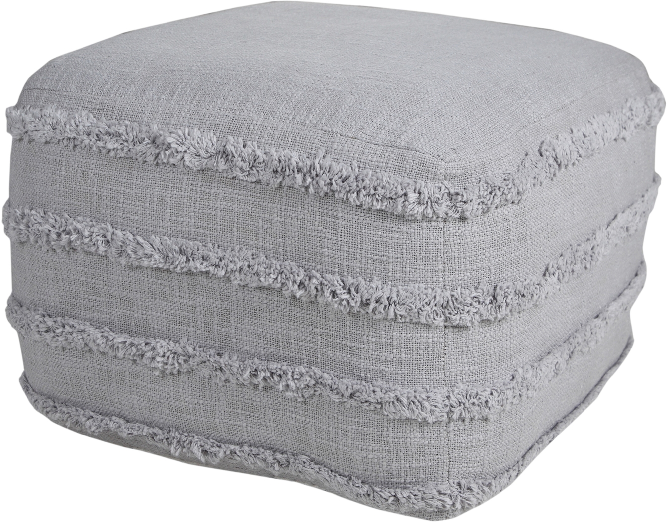 Elzieno II Gray Pouf - Thumbnail - Image 5