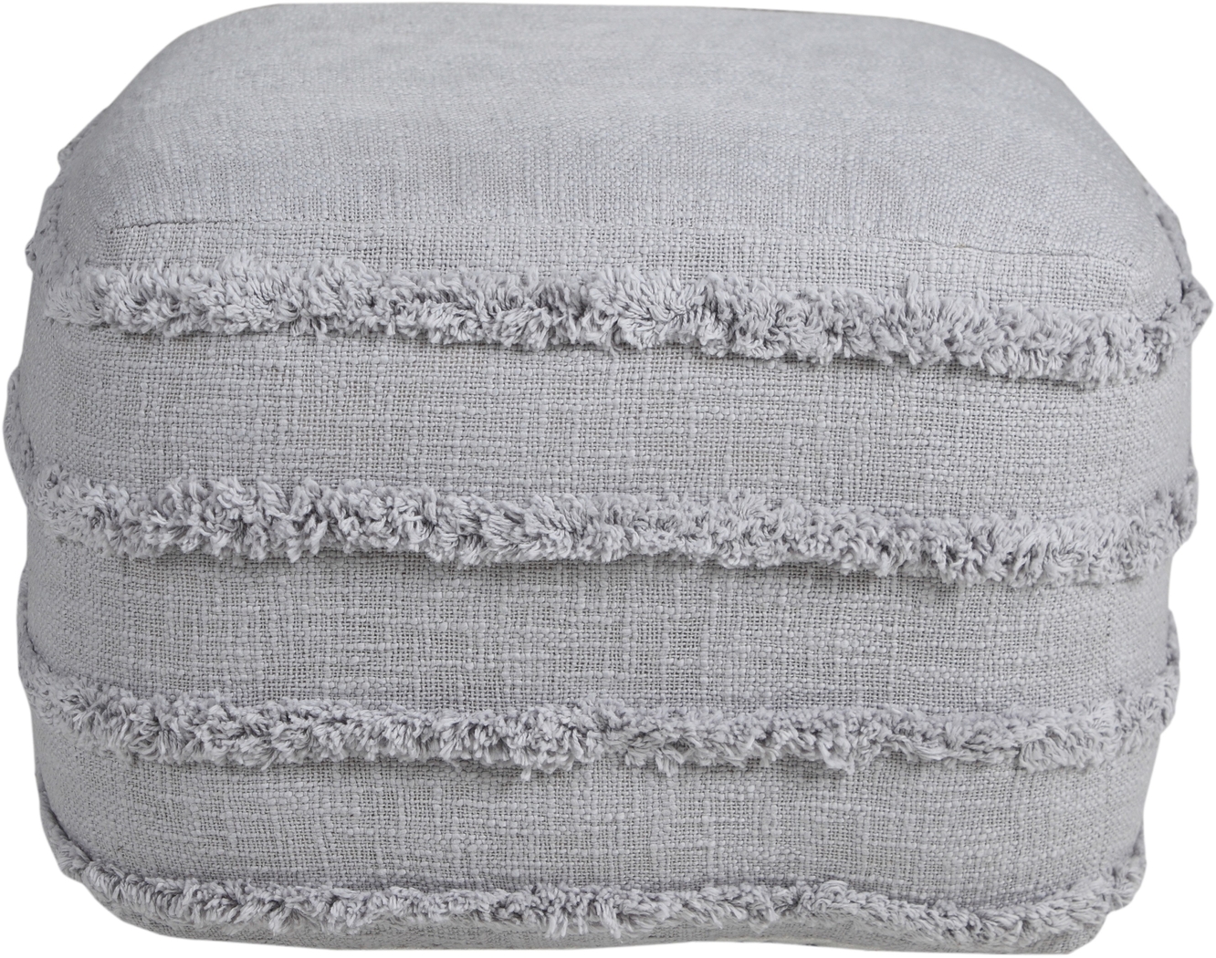 Elzieno II Gray Pouf - Thumbnail - Image 6