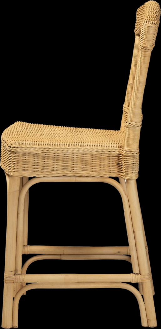Emalene Natural Counter Stool - Thumbnail - Image 5