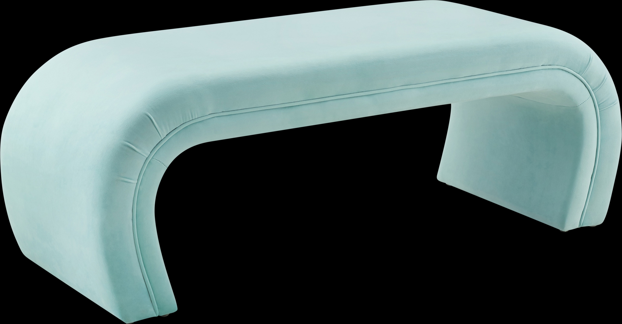 Emalia Light Blue Bench - Thumbnail - Image 1