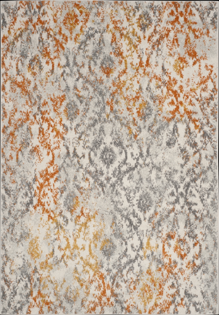 Emathla Grove Orange 4' x 6' Rug - Thumbnail - Image 1