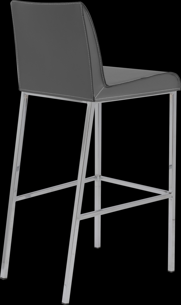 Embdy Gray Barstool, Set of 2 - Thumbnail - Image 5