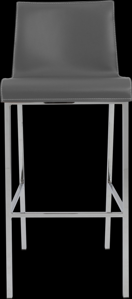 Embdy Gray Barstool, Set of 2 - Thumbnail - Image 7