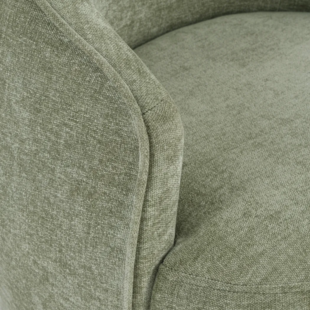 Ember Green Swivel Chair - Thumbnail - Image 3