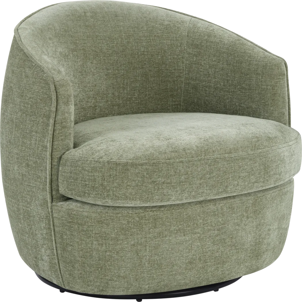 Ember Green Swivel Chair - Thumbnail - Image 1