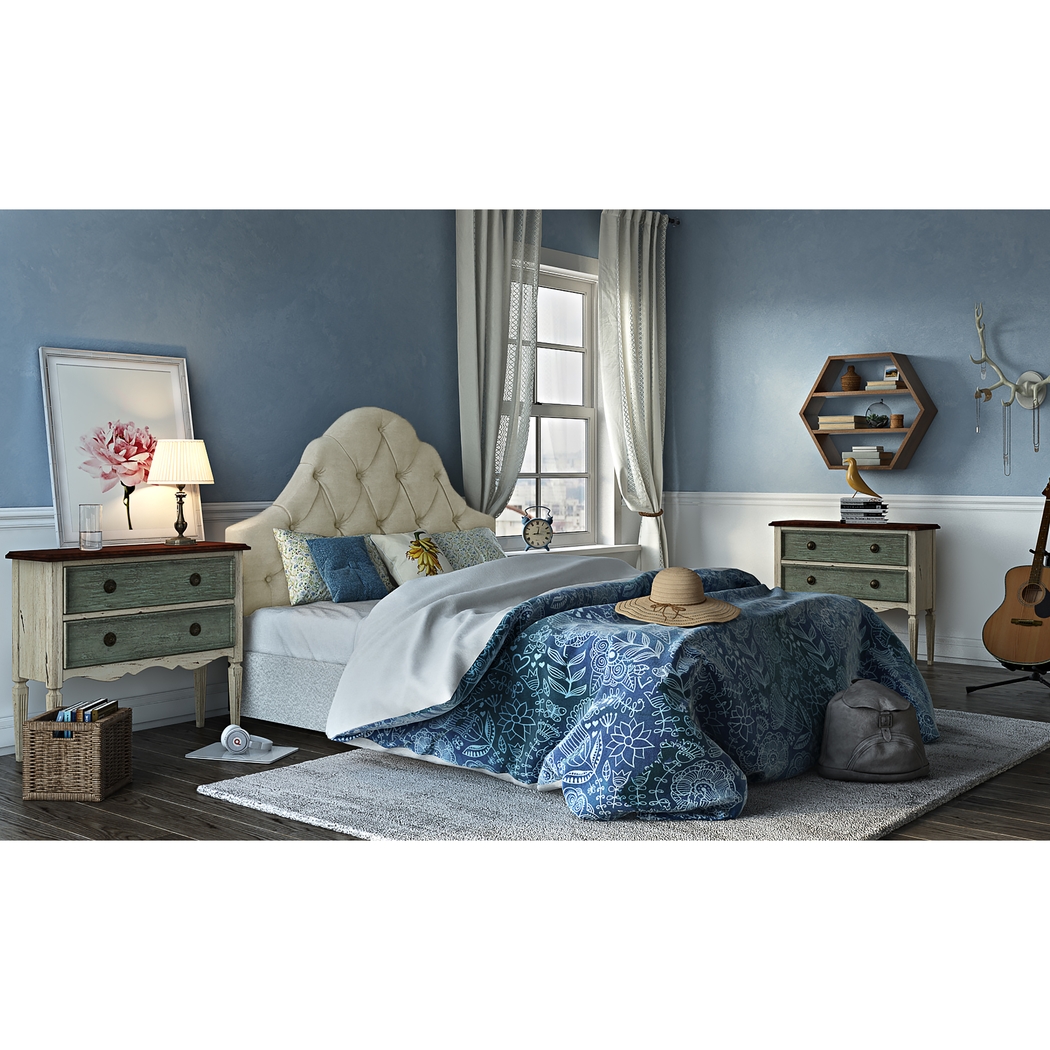 Emberson Beige King/California King Headboard - Thumbnail - Image 7