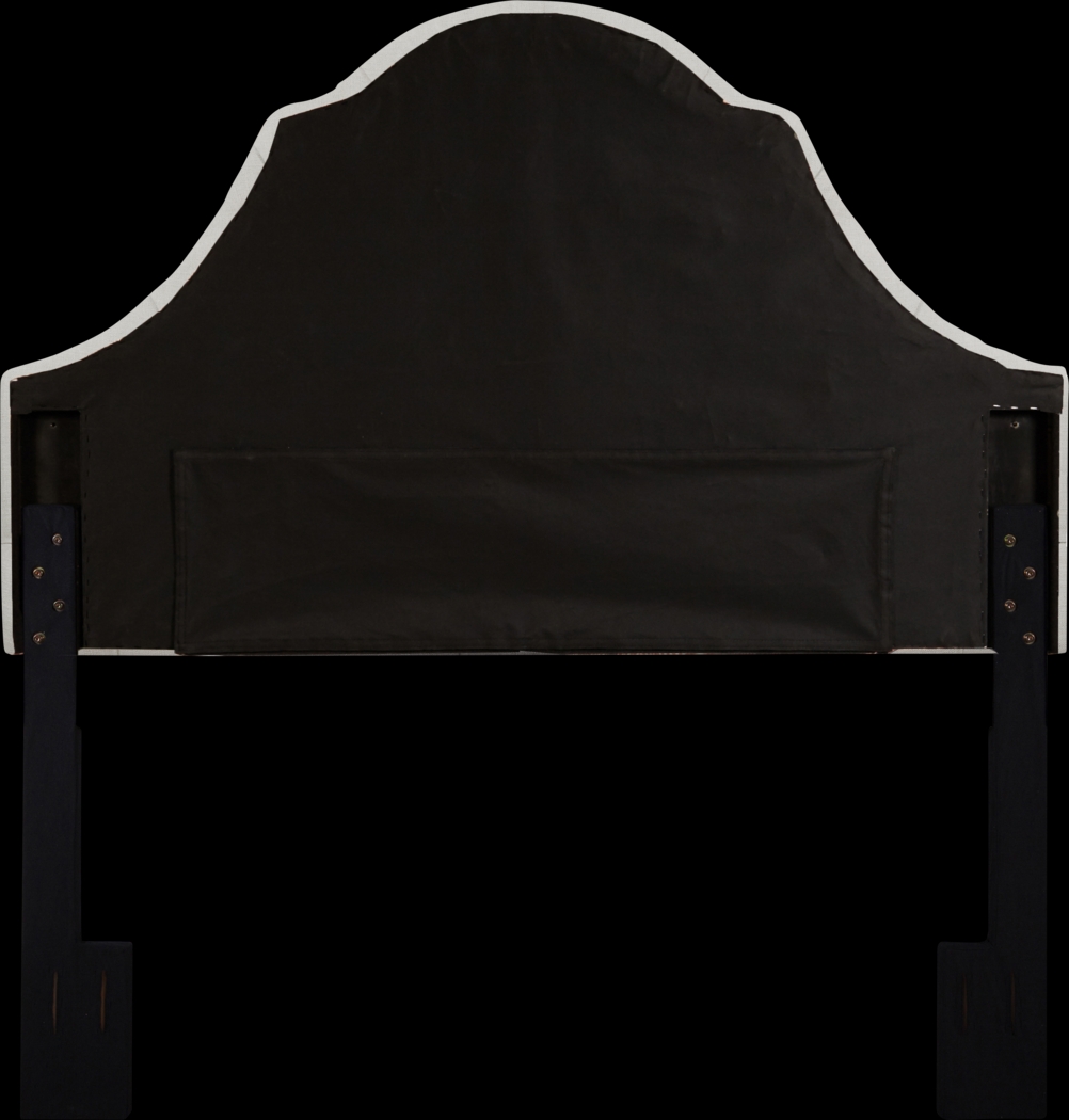 Emberson White Full/Queen Headboard - Thumbnail - Image 4