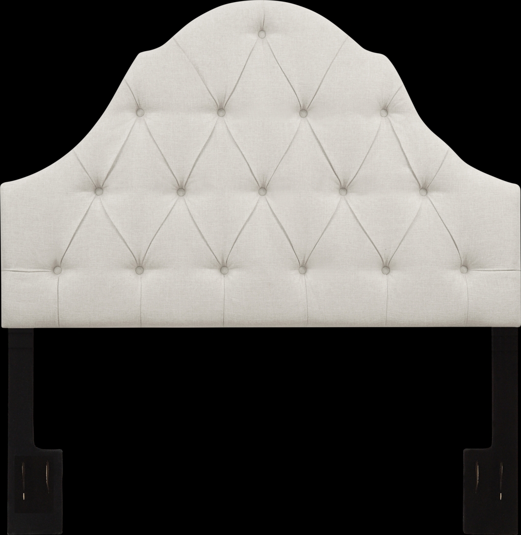 Emberson White Full/Queen Headboard - Thumbnail - Image 1
