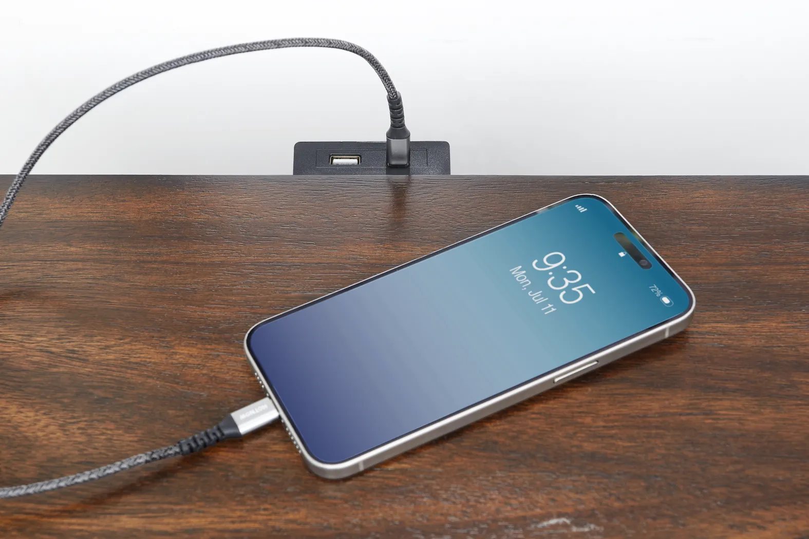 Emberton Dark Brown 3-Drawer Nightstand - Thumbnail - Image 3