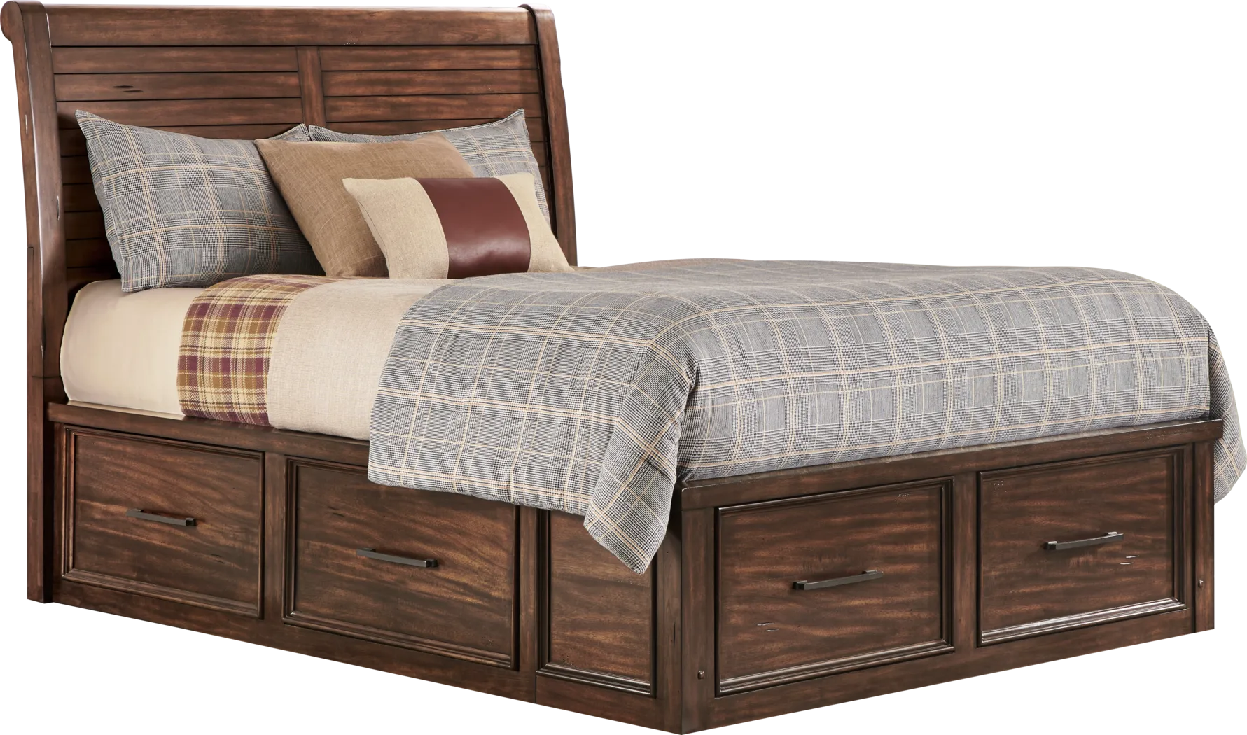 Emberton Dark Brown 7 Pc Queen Storage Bedroom - Thumbnail - Image 4