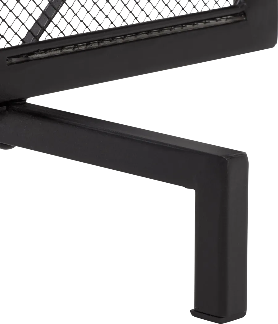 Emboro Black Fireplace Screen - Image 7