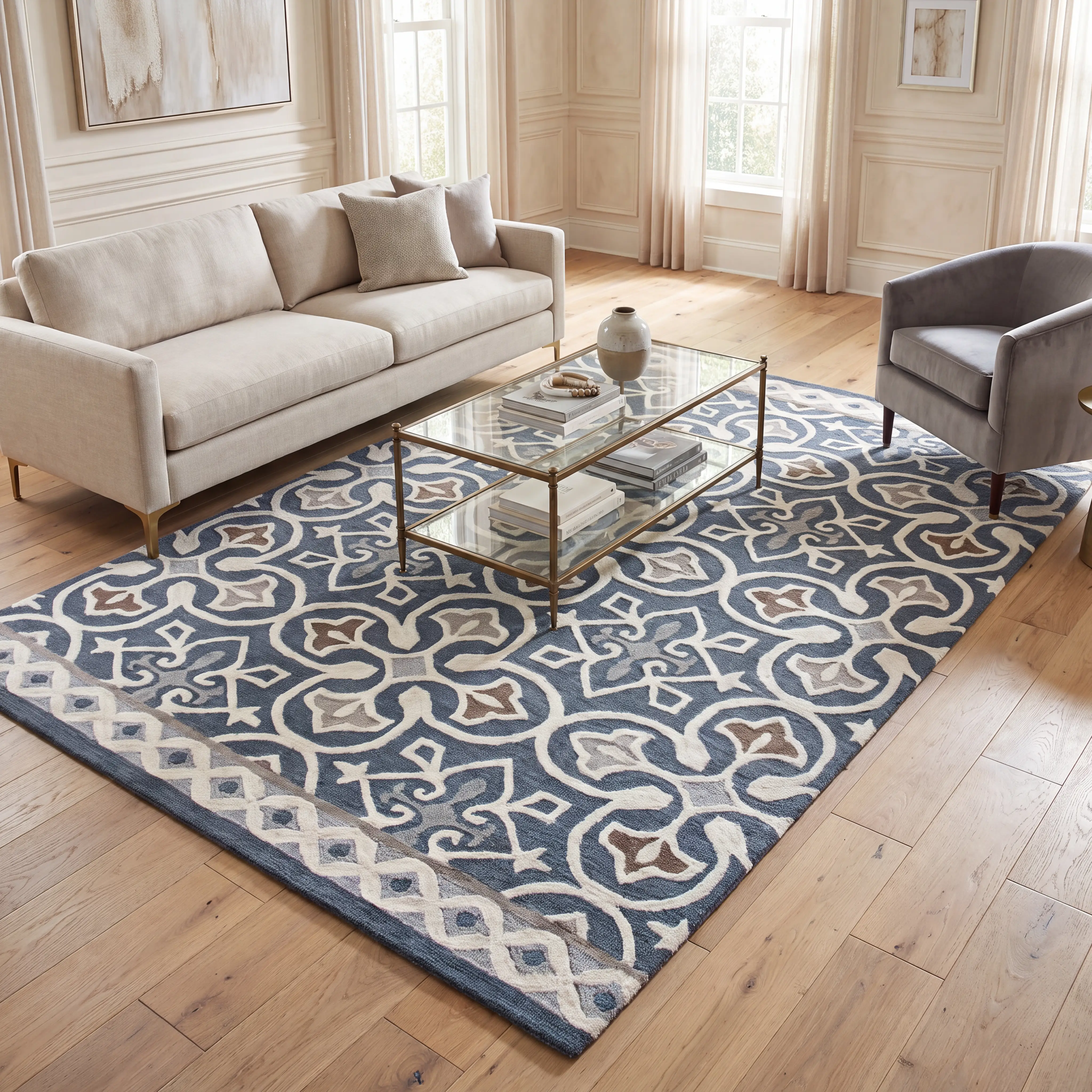 Embry Blue 8' x 10' Rug - Image 2