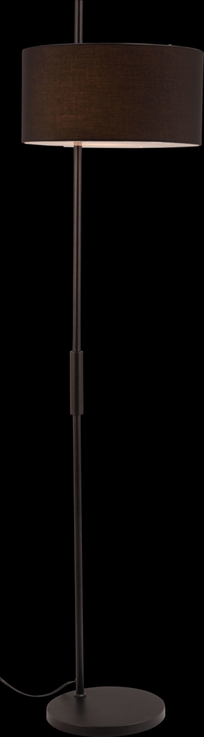 Emden Alley Black Floor Lamp - Thumbnail - Image 1