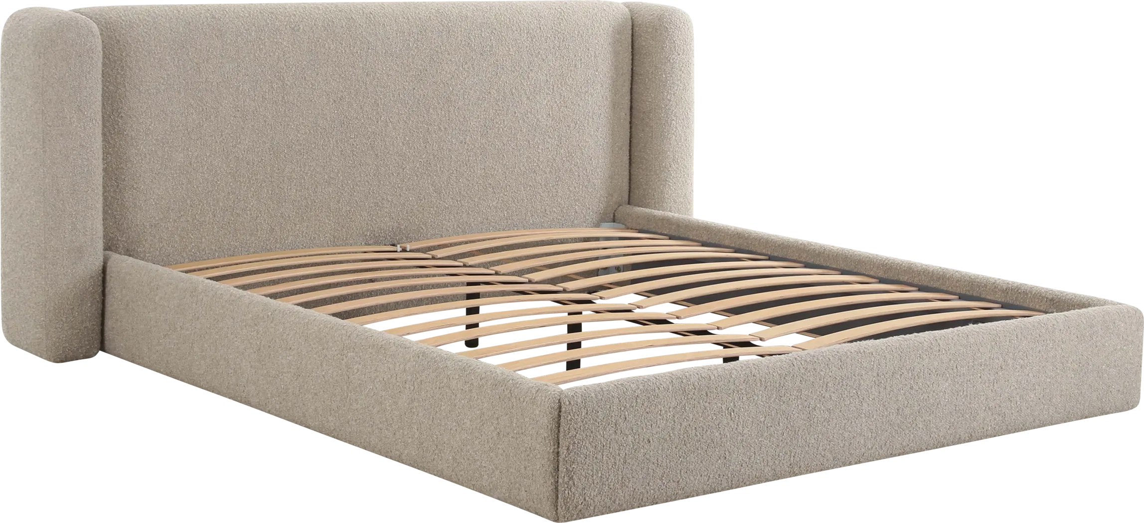 Emeliney Tan King Bed - Thumbnail - Image 5