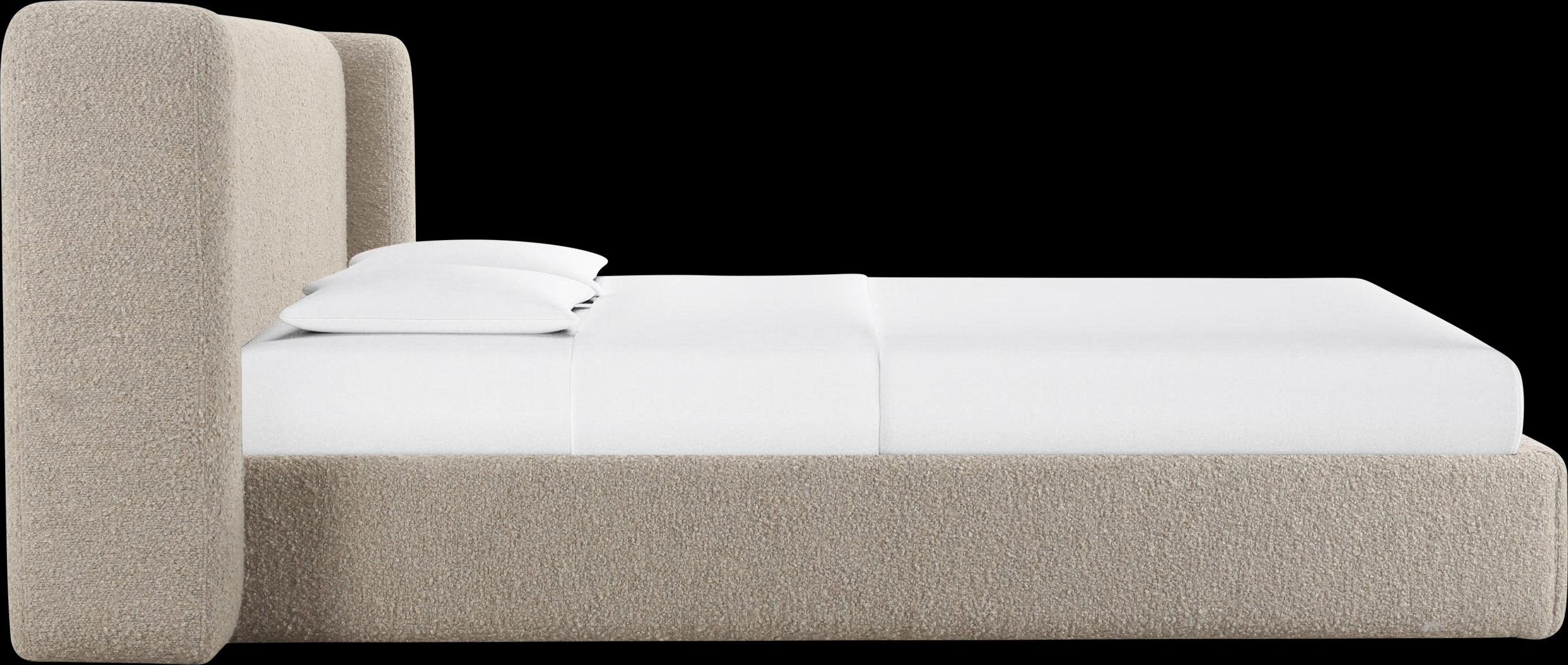 Emeliney Tan Queen Bed - Thumbnail - Image 3