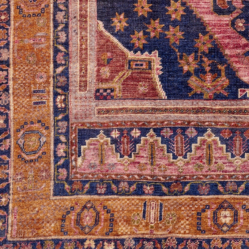 Emelyn Orange 5'2 x 7'3 Rug - Thumbnail - Image 7