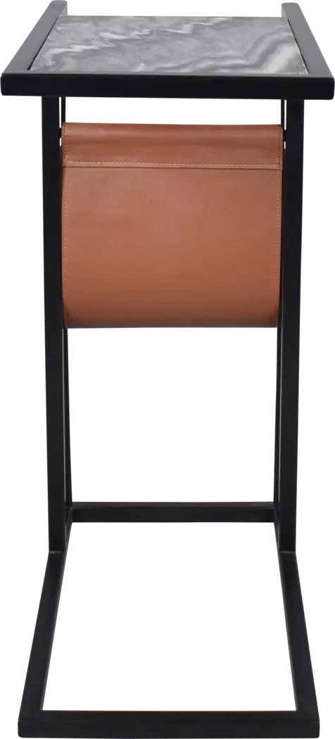 Emerbalt Black Accent Table - Thumbnail - Image 4