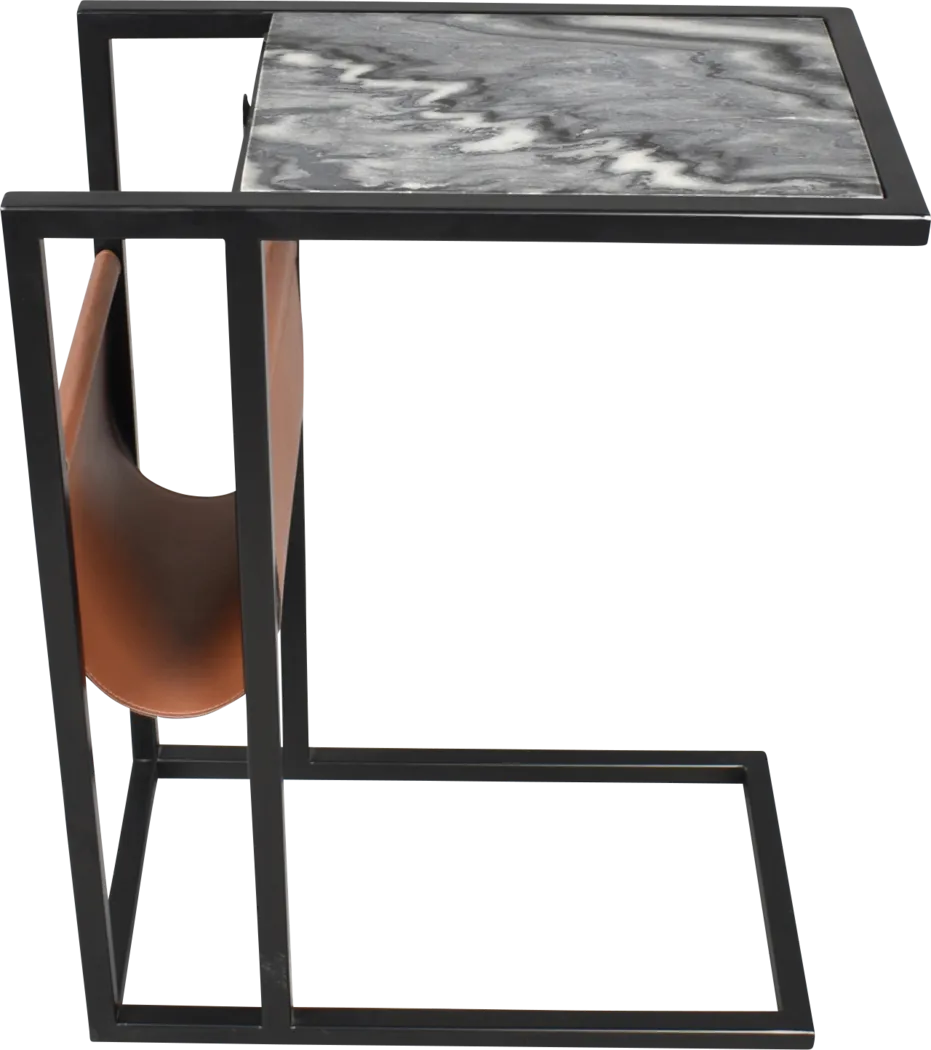 Emerbalt Black Accent Table - Thumbnail - Image 5