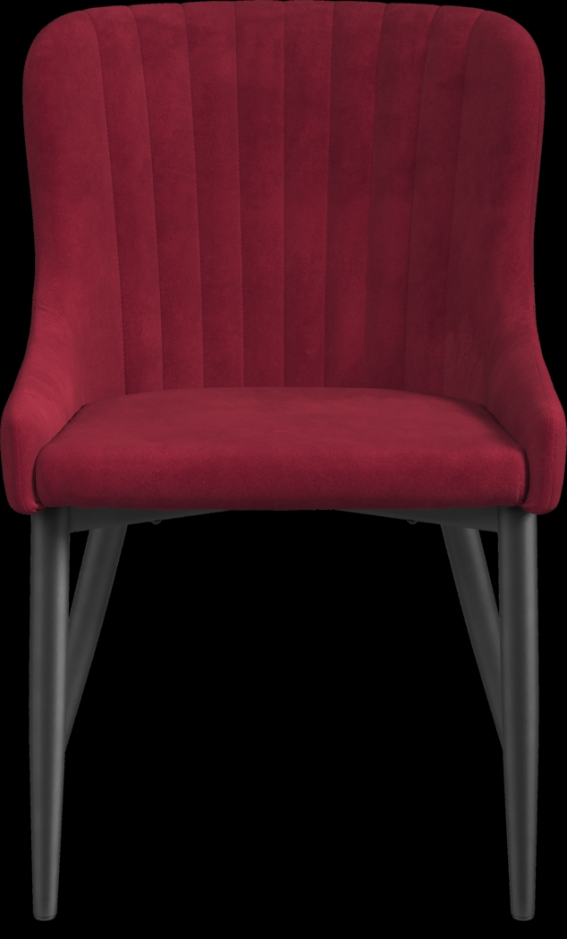 Hollybrooke Black 5 Pc Dining Room with Bordeaux Chairs - Thumbnail - Image 5