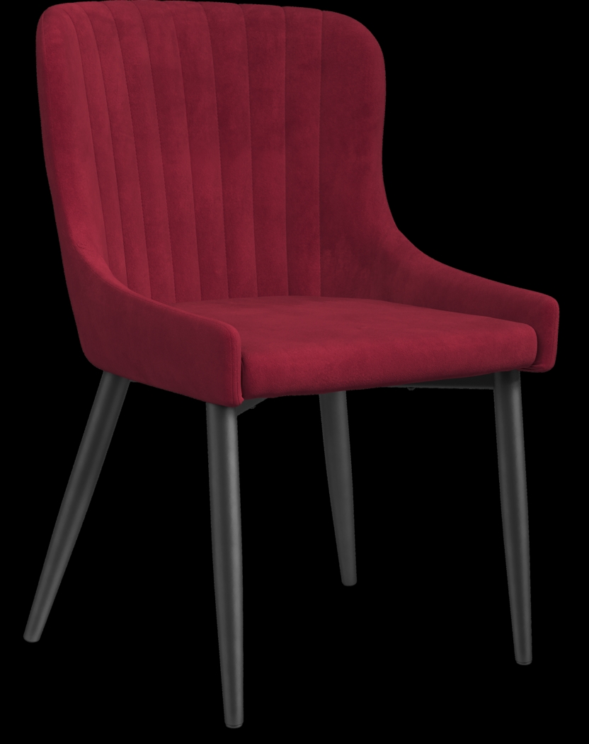 Hollybrooke Black 5 Pc Dining Room with Bordeaux Chairs - Thumbnail - Image 4