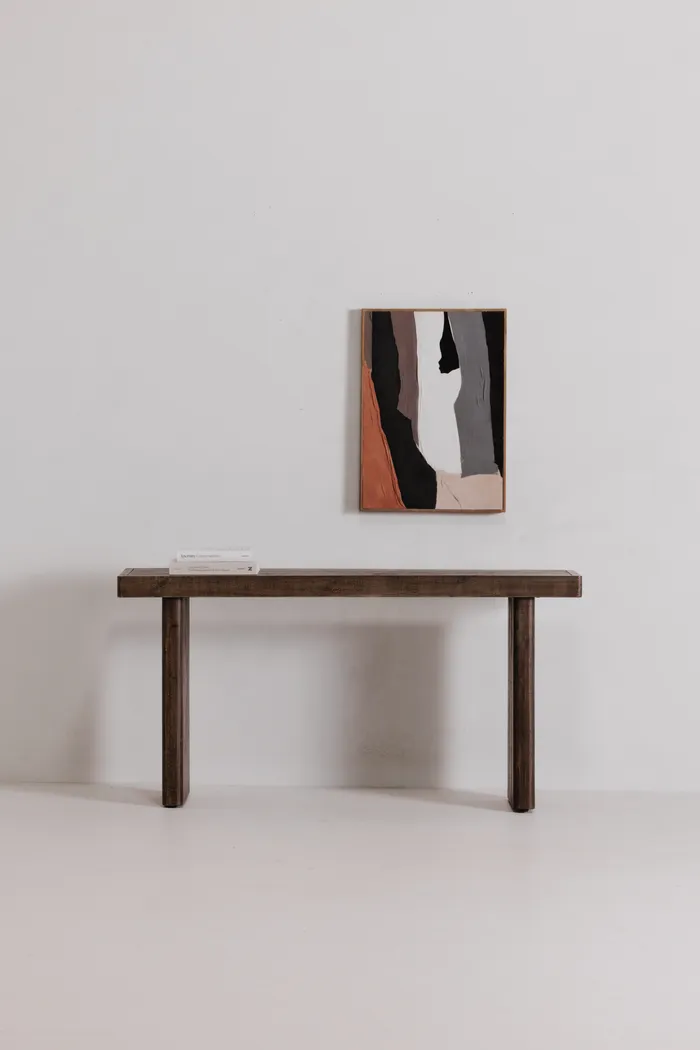 Emeric Brown Sofa Table - Thumbnail - Image 2