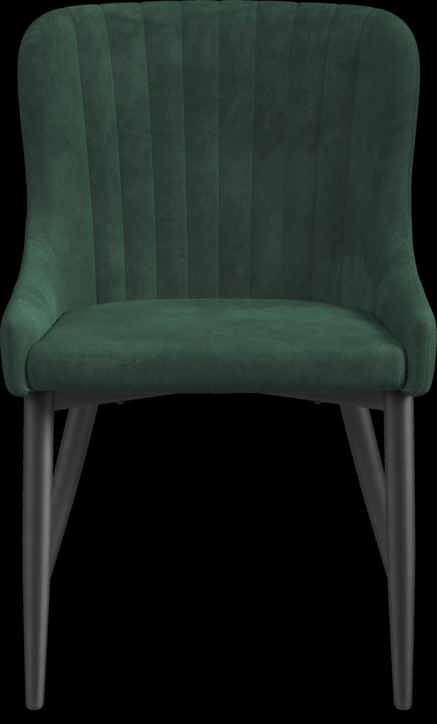 Hollybrooke Black 5 Pc Round Dining Room with Emerald Chairs - Thumbnail - Image 5