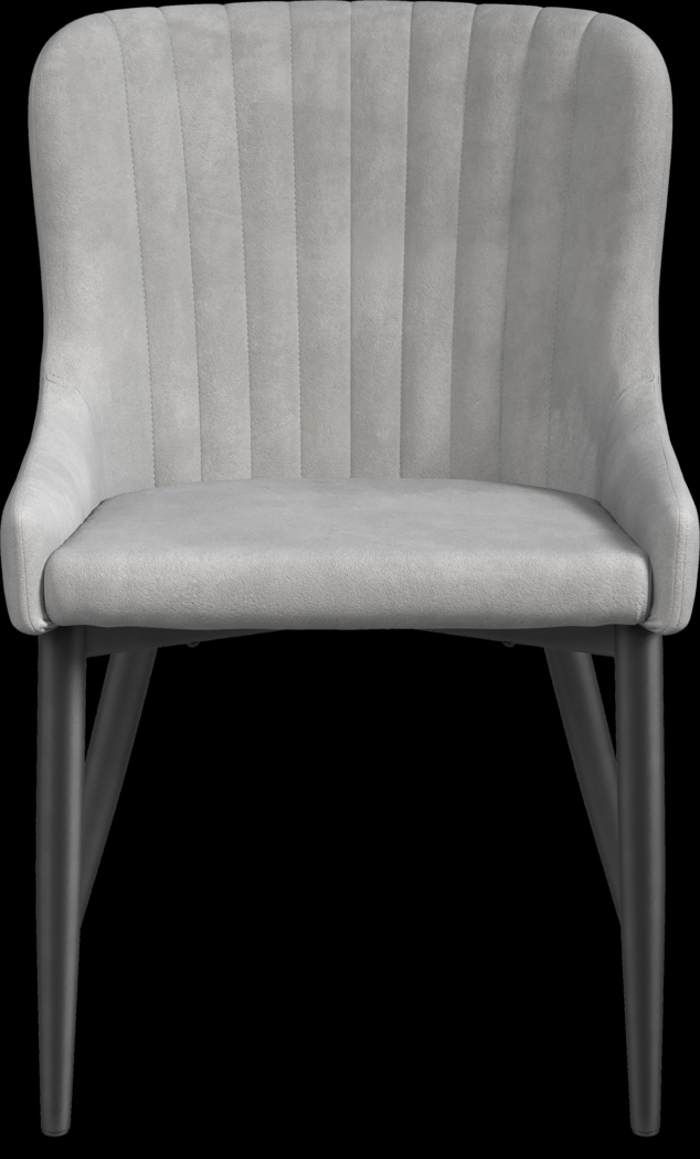 Hollybrooke Black 5 Pc Round Dining Room with Gray Chairs - Thumbnail - Image 5