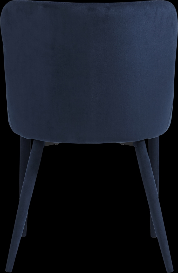 Emeric Navy Side Chair - Thumbnail - Image 3