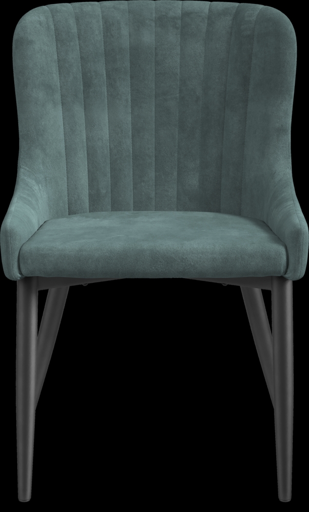 Hollybrooke Black 7 Pc Dining Room with Ink Chairs - Thumbnail - Image 5