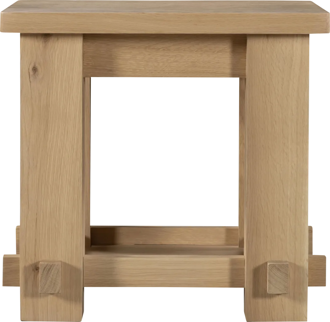 Emeric Natural End Table - Thumbnail - Image 3