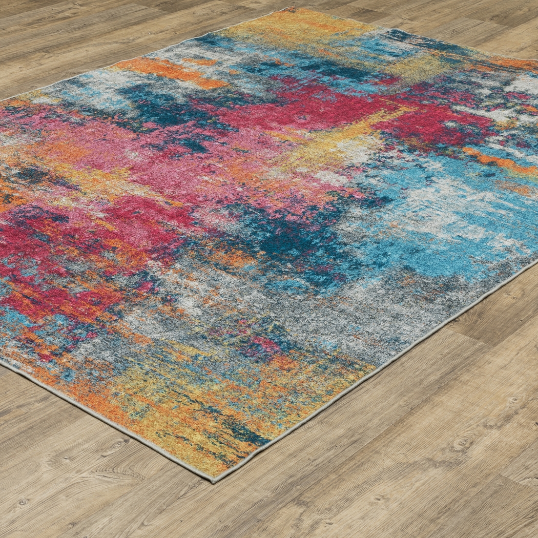 Emerton Multi 5' x 7' Rug - Thumbnail - Image 2