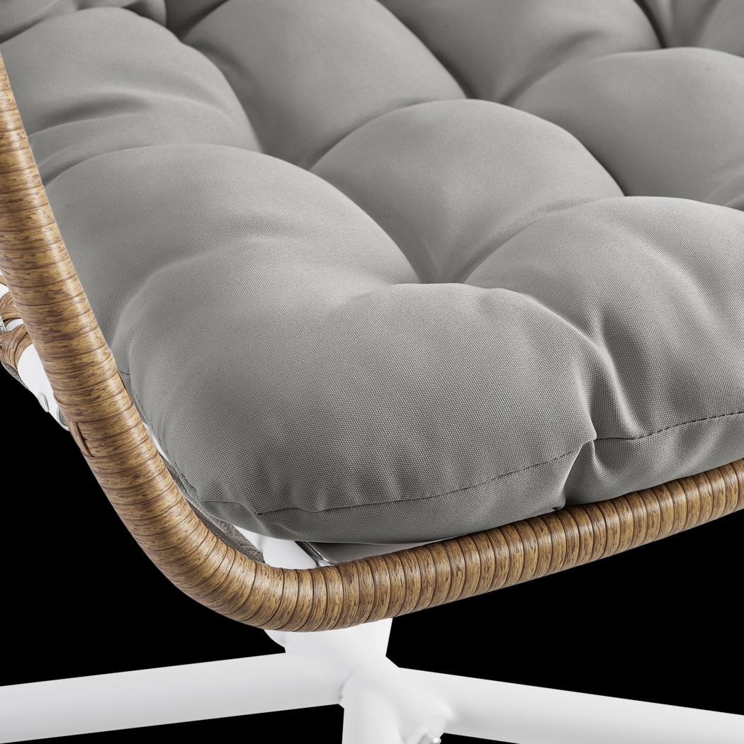 Emerywood Brown Outdoor Swinging Accent Chair - Thumbnail - Image 3