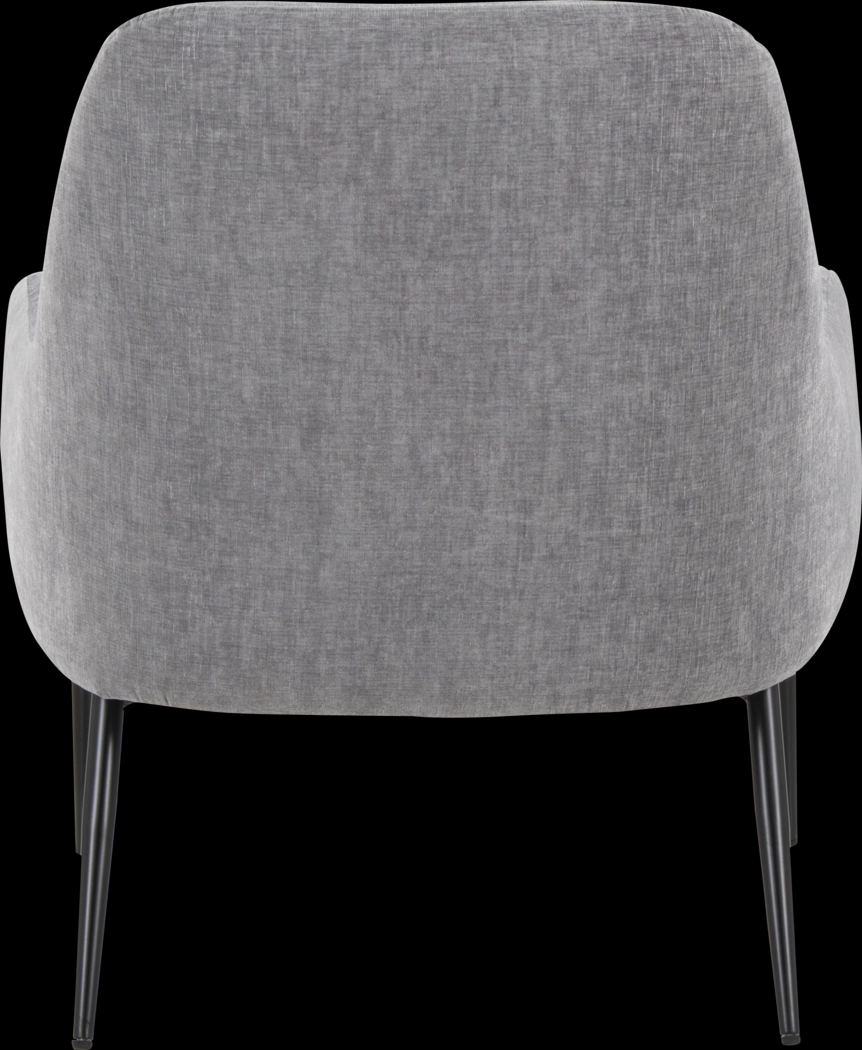 Emil Gray Accent Chair - Thumbnail - Image 3