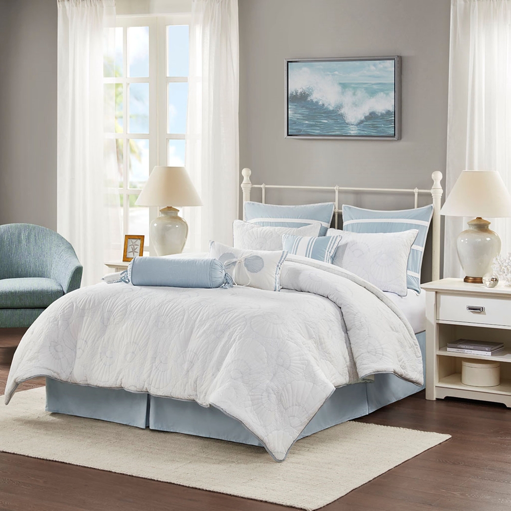 Emilisa White King Comforter Set - Thumbnail - Image 3