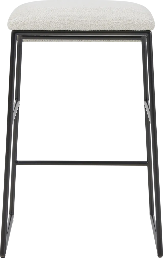 Emite White Counter Height Stool - Image 5