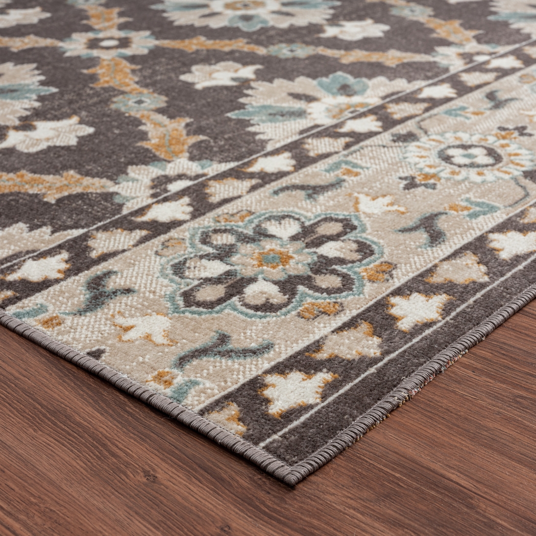Emlodge Brown/Multi 5'3 x 7'10 Indoor/Outdoor Rug - Thumbnail - Image 5