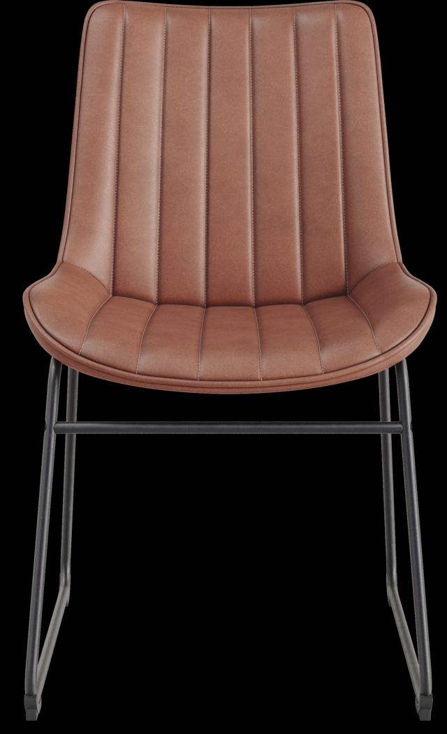 Seneca Cove Natural 5 Pc Dining Room with Emlyn Brown Side Chairs - Thumbnail - Image 6