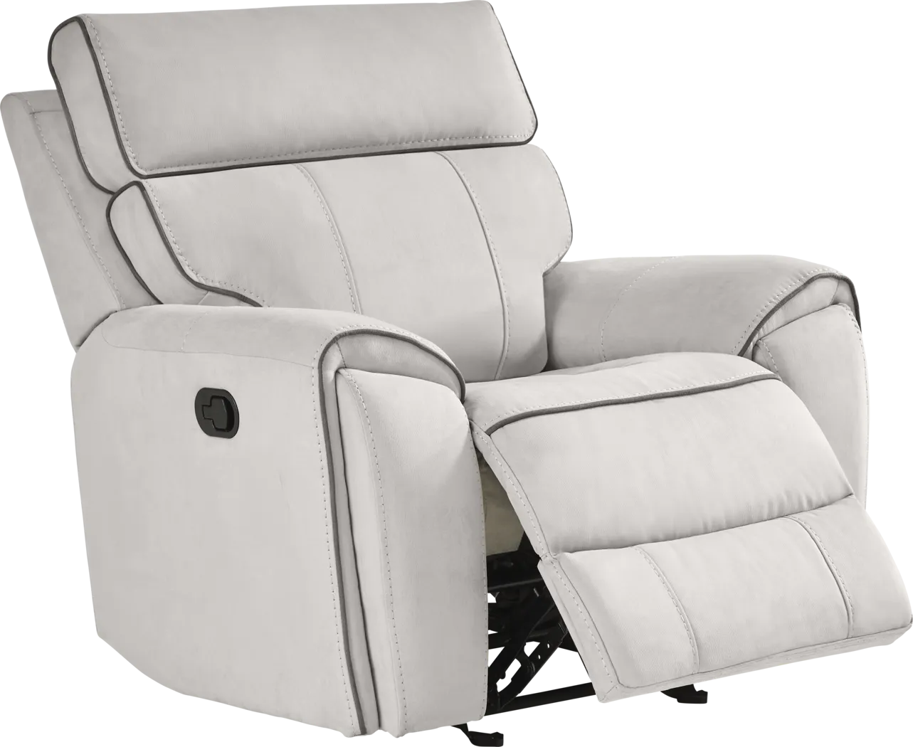 Emmett Avenue Gray Recliner - Thumbnail - Image 3