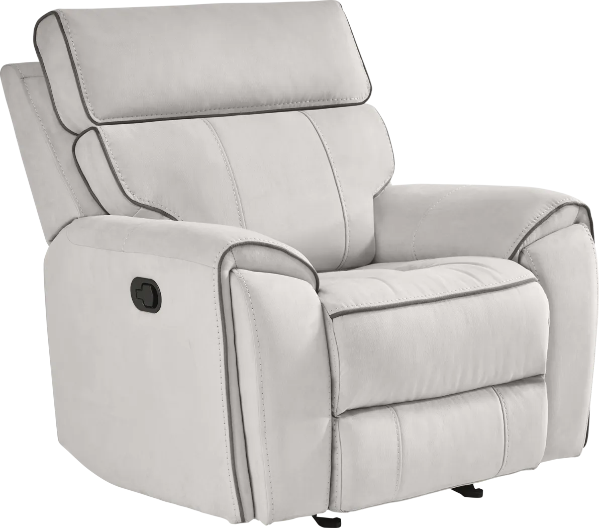 Emmett Avenue Gray Recliner - Thumbnail - Image 1