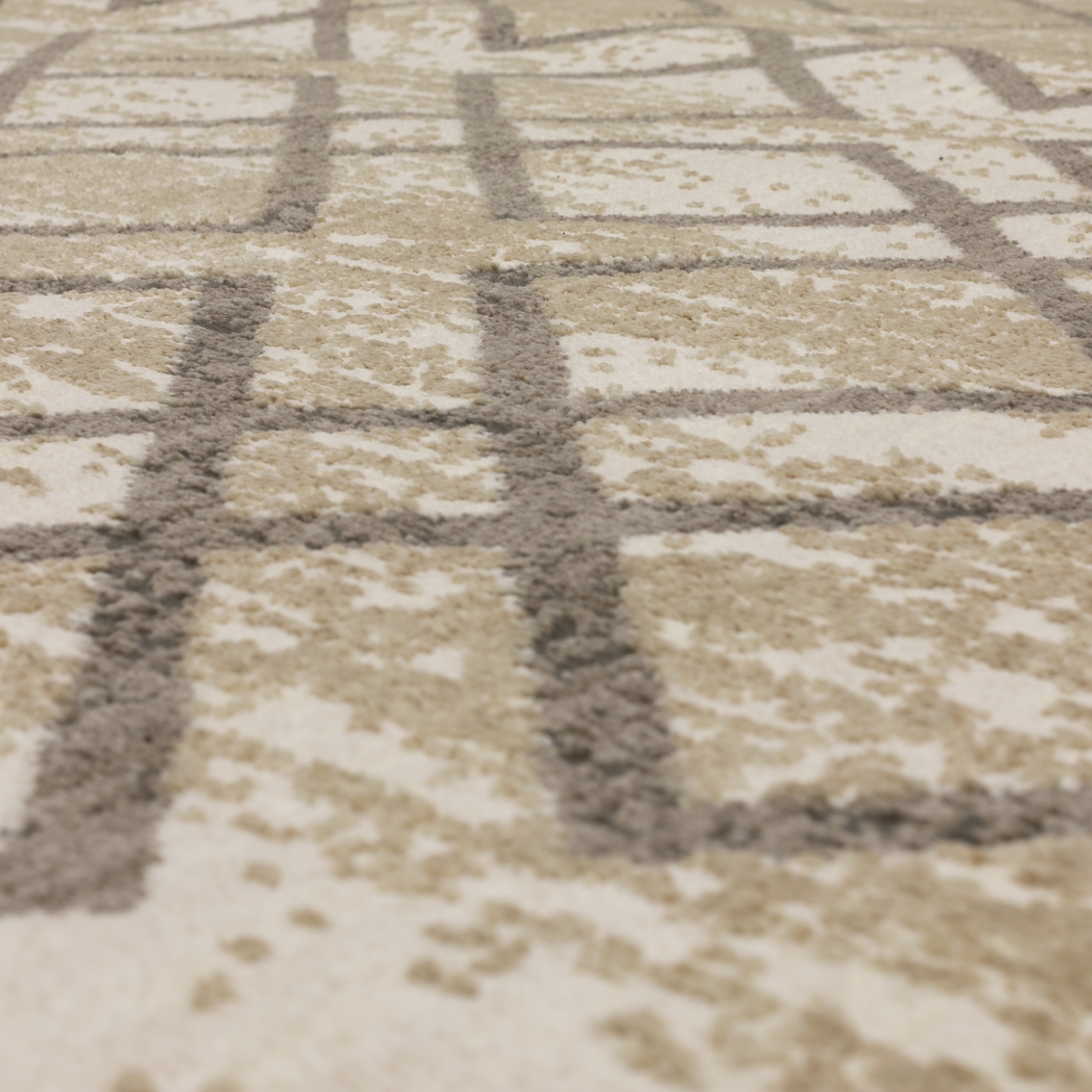 Emmis Ivory 5'3 x 7'10 Rug - Thumbnail - Image 7