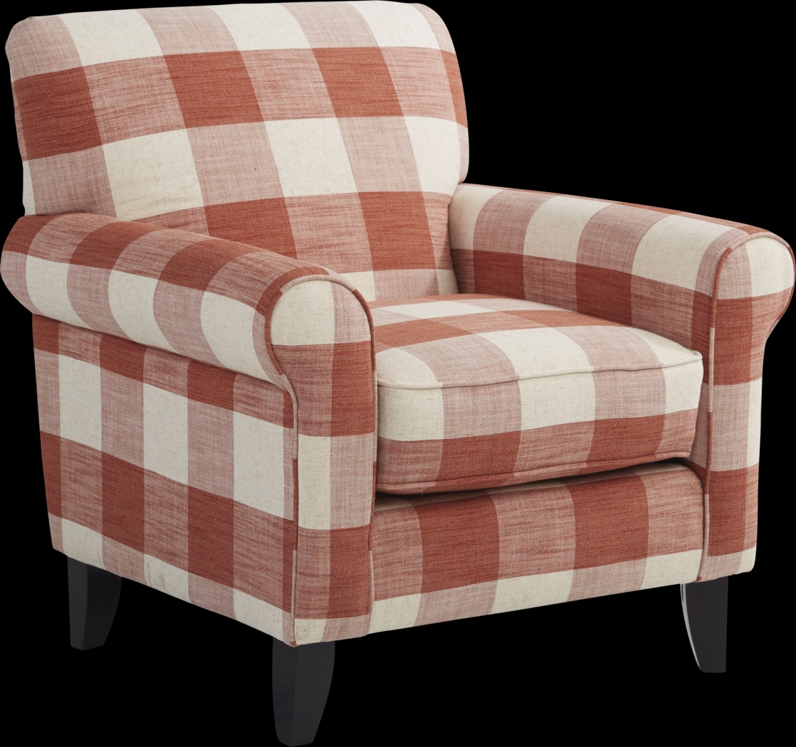 Emmitt Ridge Red Accent Chair - Thumbnail - Image 1