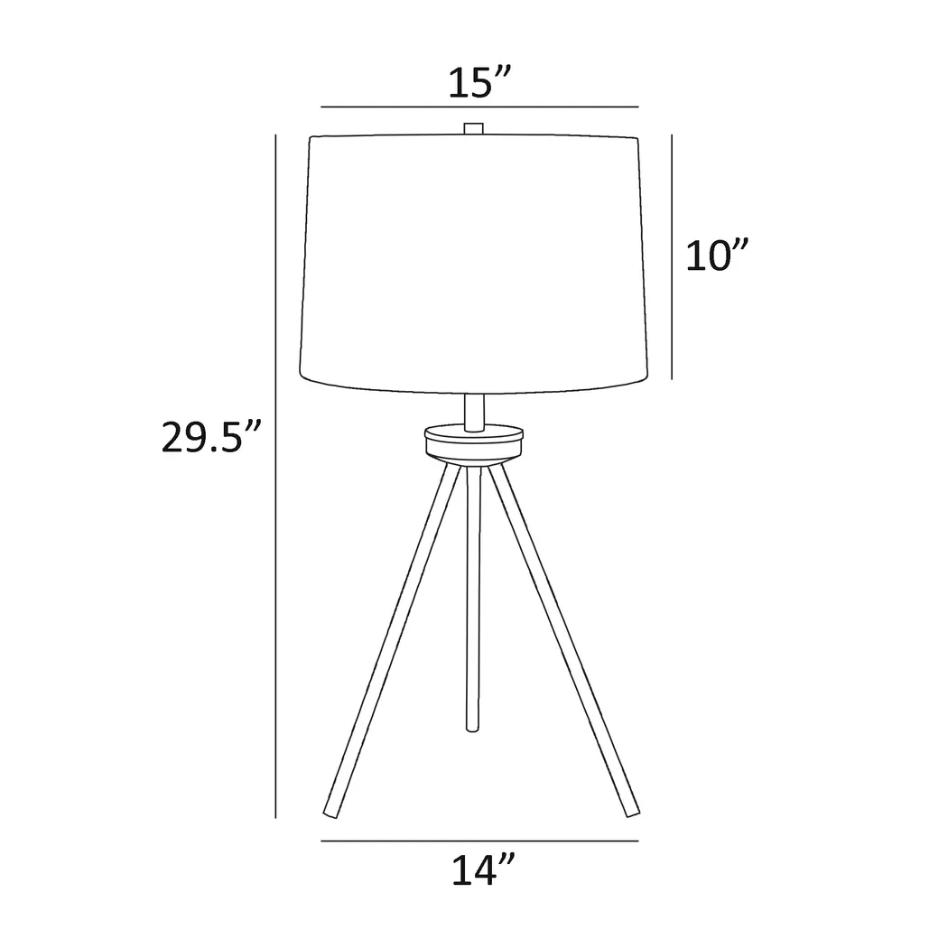 Emmons Way Steel Table Lamps, Set of 3 - Thumbnail - Image 8