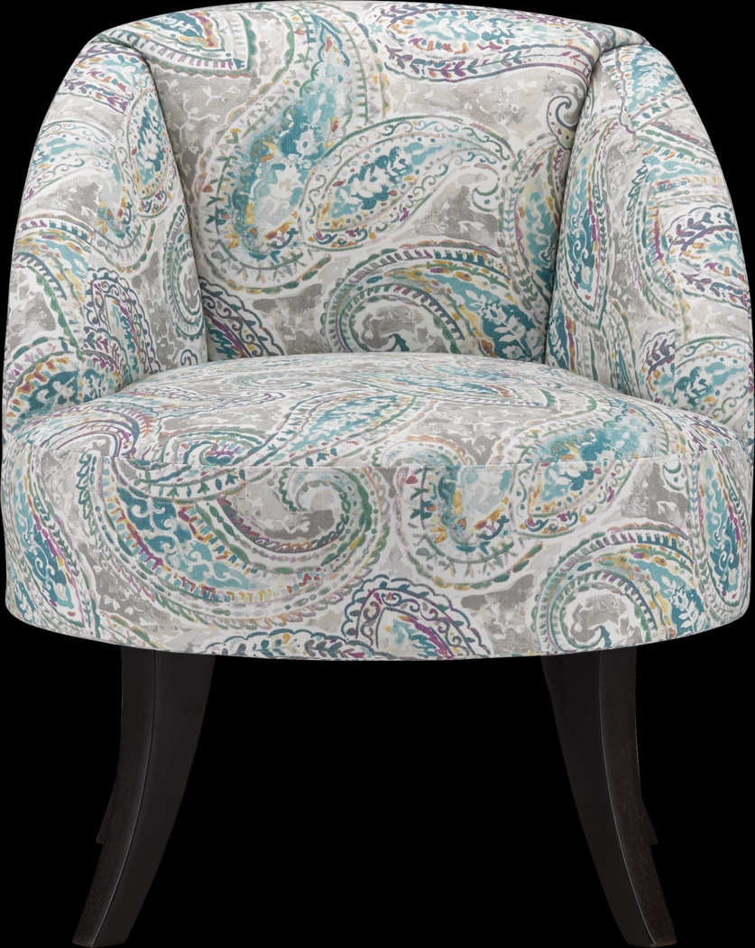 Emmorton Blue Accent Swivel Chair - Thumbnail - Image 2