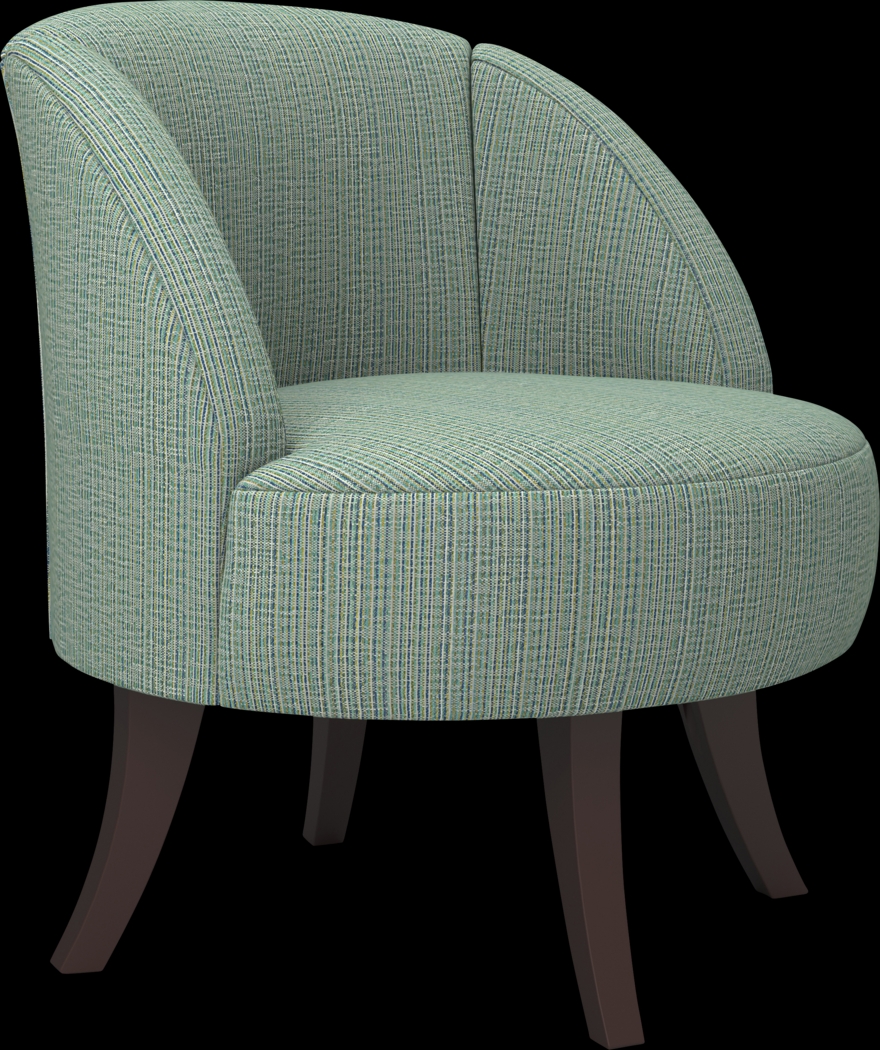 Emmorton Green Accent Swivel Chair - Thumbnail - Image 1