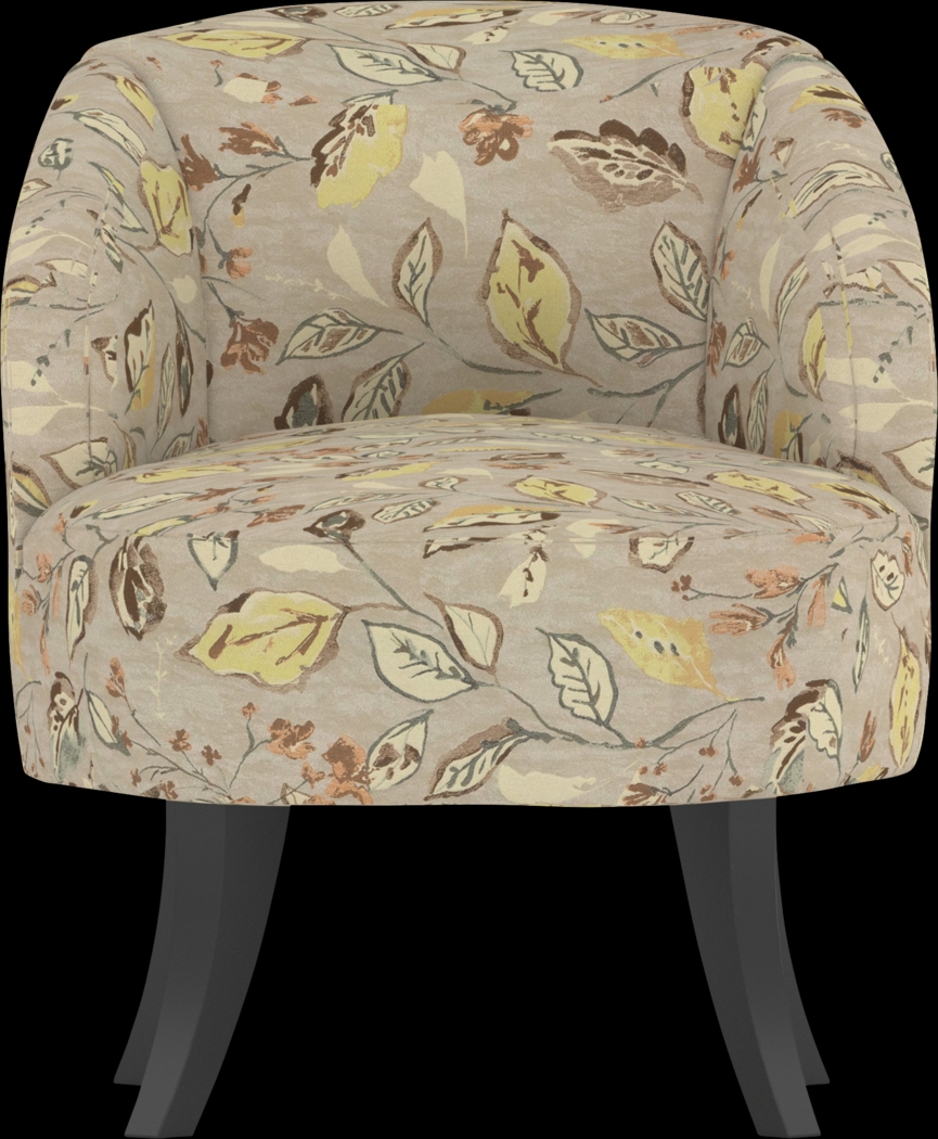 Emmorton Tan Accent Swivel Chair - Thumbnail - Image 2