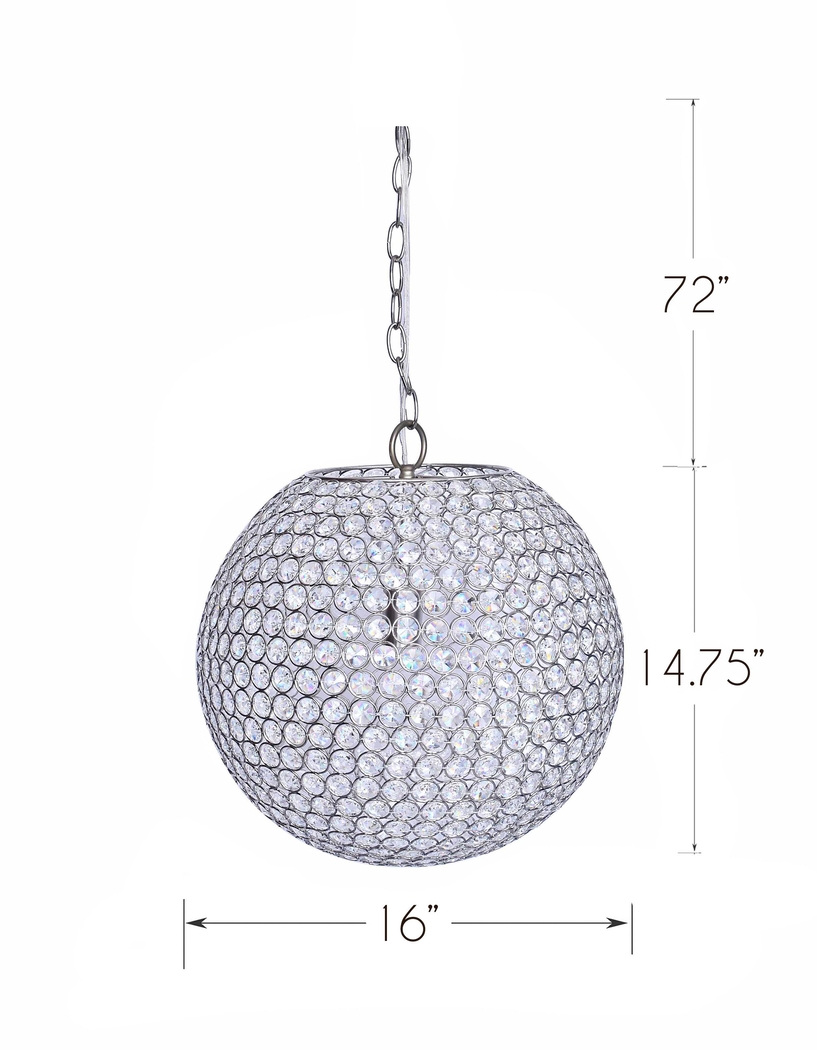 Emory Gate Chrome Pendant - Thumbnail - Image 5