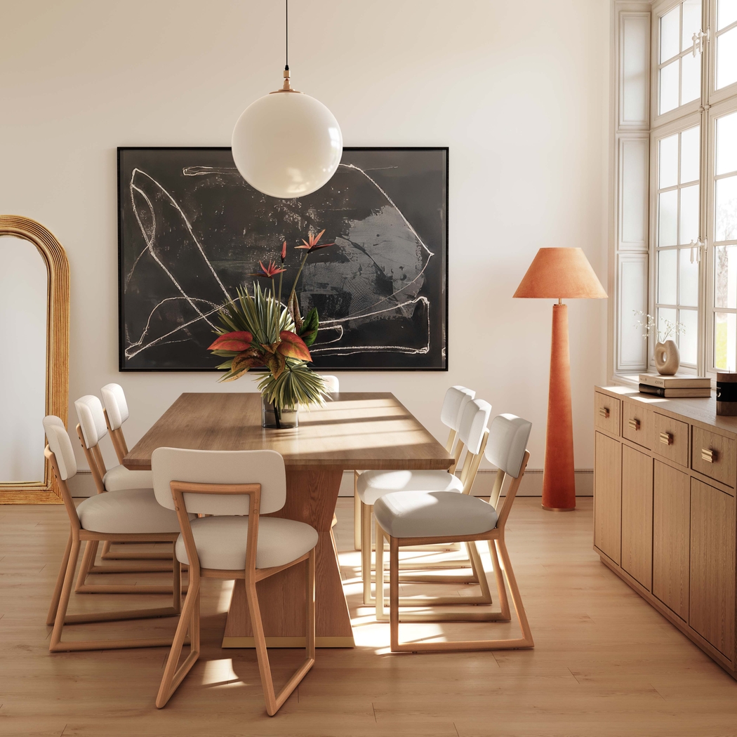 Emrick Cream Dining Chair - Thumbnail - Image 2