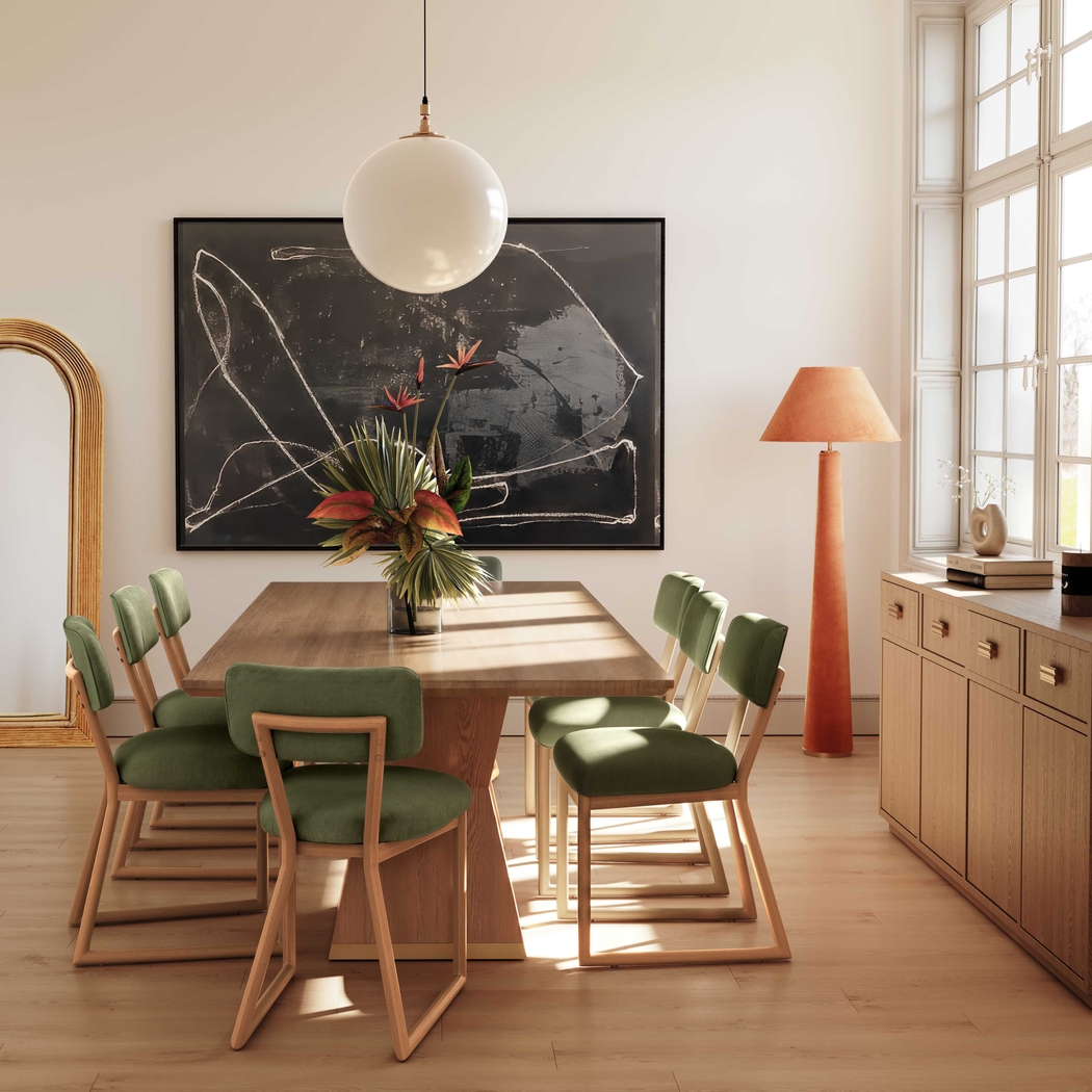 Emrick Green Dining Chair - Thumbnail - Image 2