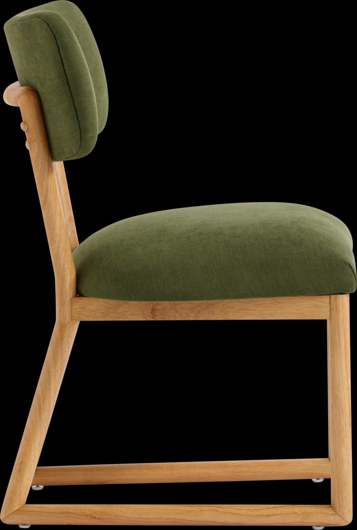 Emrick Green Dining Chair - Thumbnail - Image 4